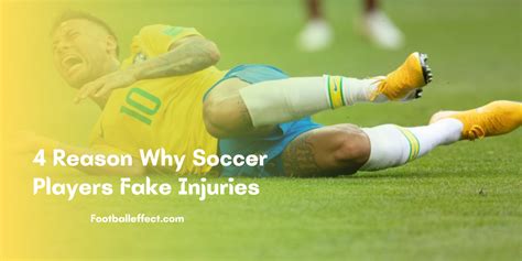 why are soccer players allowed to fake injuries